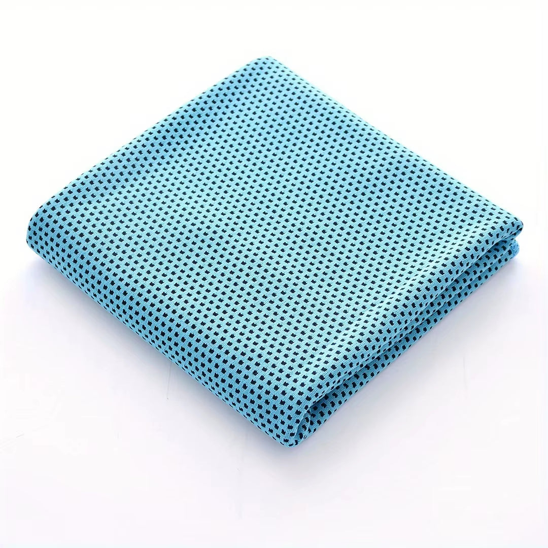 Cooling Towel Instant Relief Microfiber Cool Towels Chilling Neck Wrap Ice Cold Rags for Sports Fitness Camping Cycling Hiking