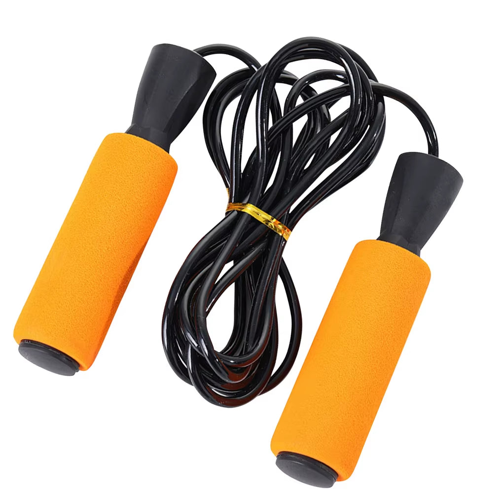 Adults Jumping Rope Child Stamina Training Exercise Skipping Rope Non-Slip Handle Ball-Bearing Red