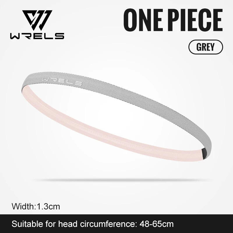 2PCS Sport Headband Anti-Slip Cycling Hairband Elastic Silicone Headband for Fitness Gym Outdoor Women Men Lightweight Sweatband