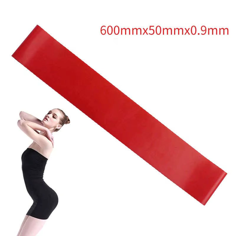 Fitness Workout Equipment Rubber Resistance Bands Yoga Gym Elastic Gum Strength Pilates Crossfit Women Weight Sports