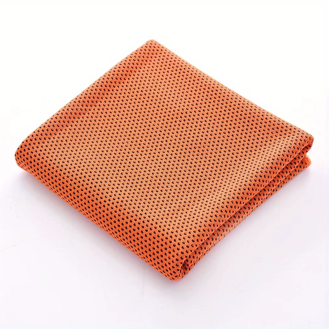 Cooling Towel Instant Relief Microfiber Cool Towels Chilling Neck Wrap Ice Cold Rags for Sports Fitness Camping Cycling Hiking