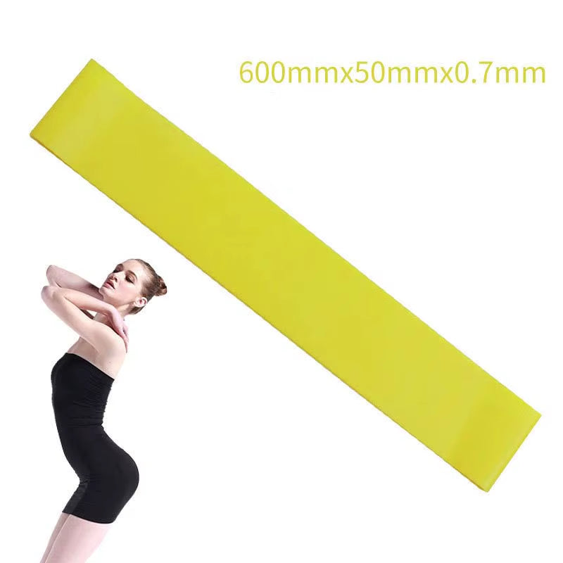 Fitness Workout Equipment Rubber Resistance Bands Yoga Gym Elastic Gum Strength Pilates Crossfit Women Weight Sports